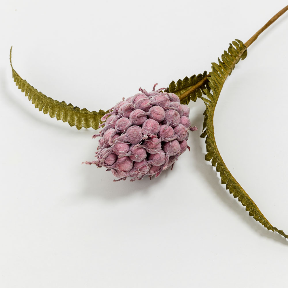 SPRING SPLENDOR ΛΟΥΛΟΥΔΙ ΤΕΧΝΗΤΟ 70 FOAM ΜΩΒ ΠΡΑΣΙΝΟ PVC - Image 3