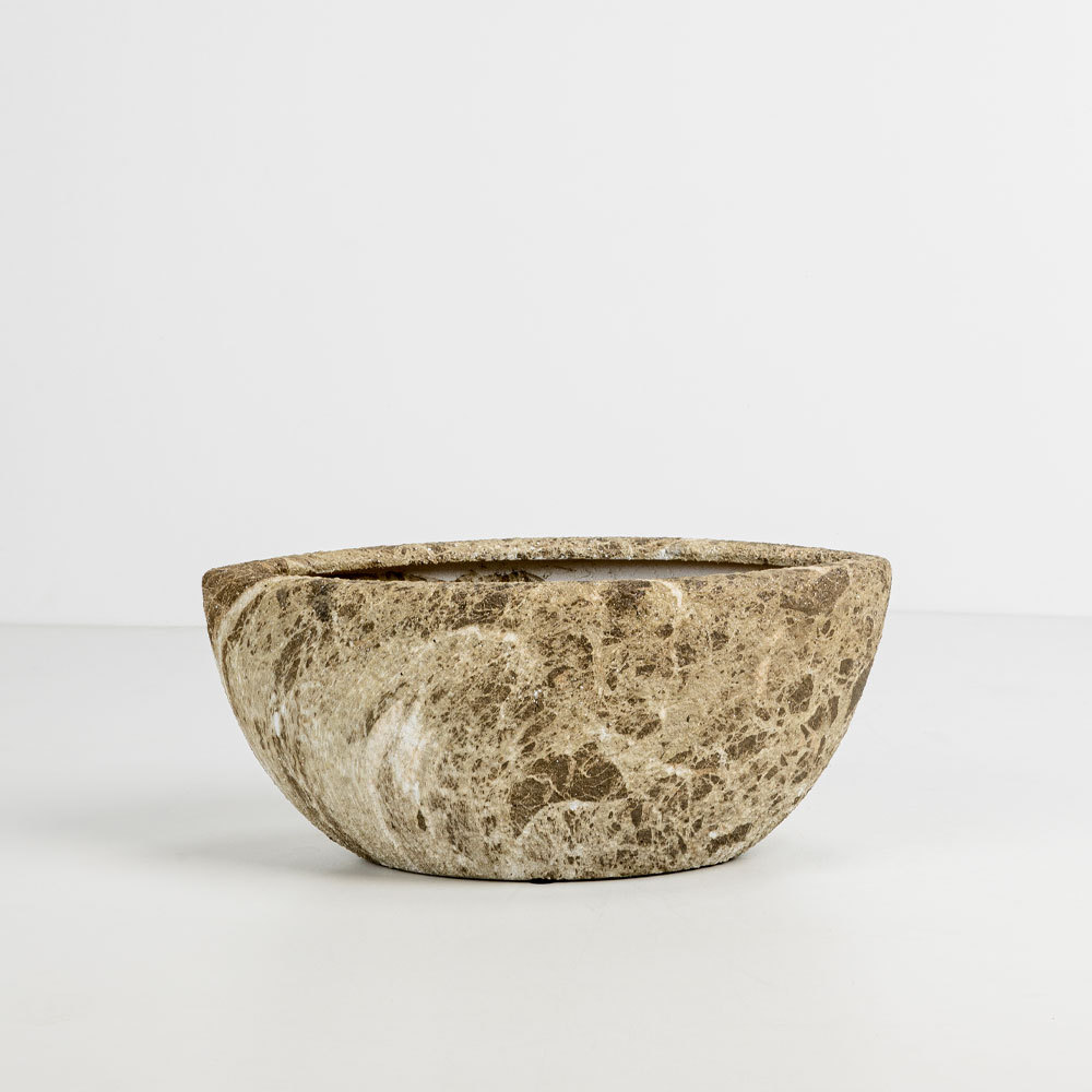 NANGA ΚΑΣΠΩ ΣΕΤ 2ΤΜΧ 46x22x20cm ΚΕΡΑΜΙΚΟ ΜΠΕΖ ΚΑΦΕ - Image 4