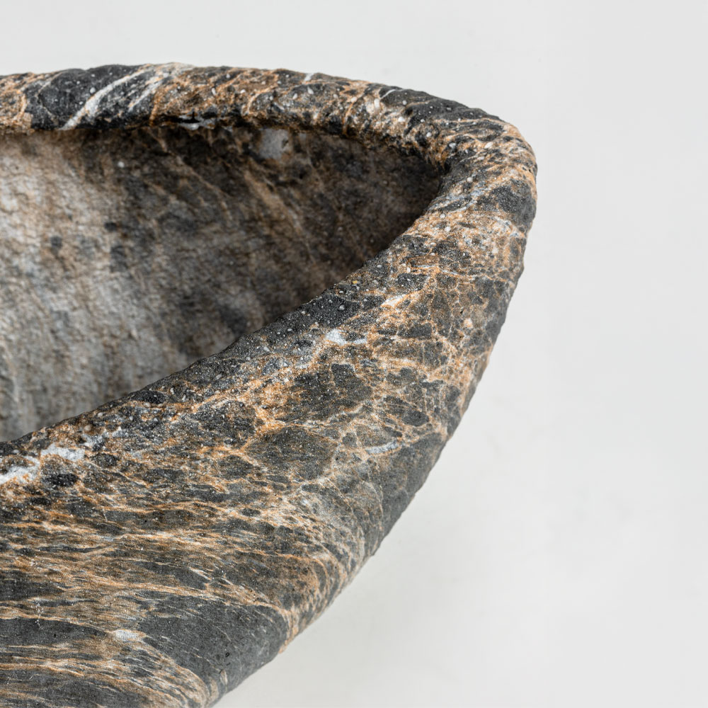 GASHER ΚΑΣΠΩ ΣΕΤ 2ΤΜΧ 46x22x20cm ΚΕΡΑΜΙΚΟ ΑΝΘΡΑΚΙ ΜΠΕΖ - Image 5