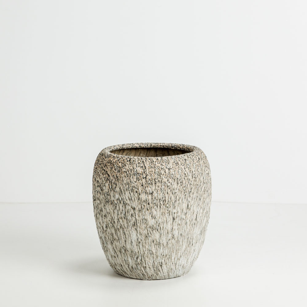 KANCHE ΓΛΑΣΤΡΑ ΣΕΤ 2ΤΜΧ 48x48x39cm ΚΕΡΑΜΙΚΟ ΜΠΕΖ ΜΑΥΡΟ - Image 5