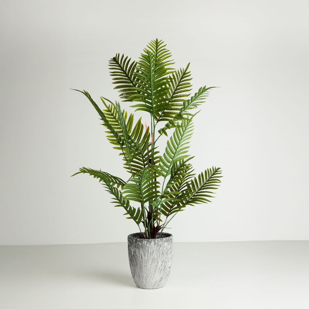 VINSON ΓΛΑΣΤΡΑ ΣΕΤ 3ΤΜΧ 30x30x31cm ΚΕΡΑΜΙΚΟ ΓΚΡΙ ΛΕΥΚΟ - Image 2