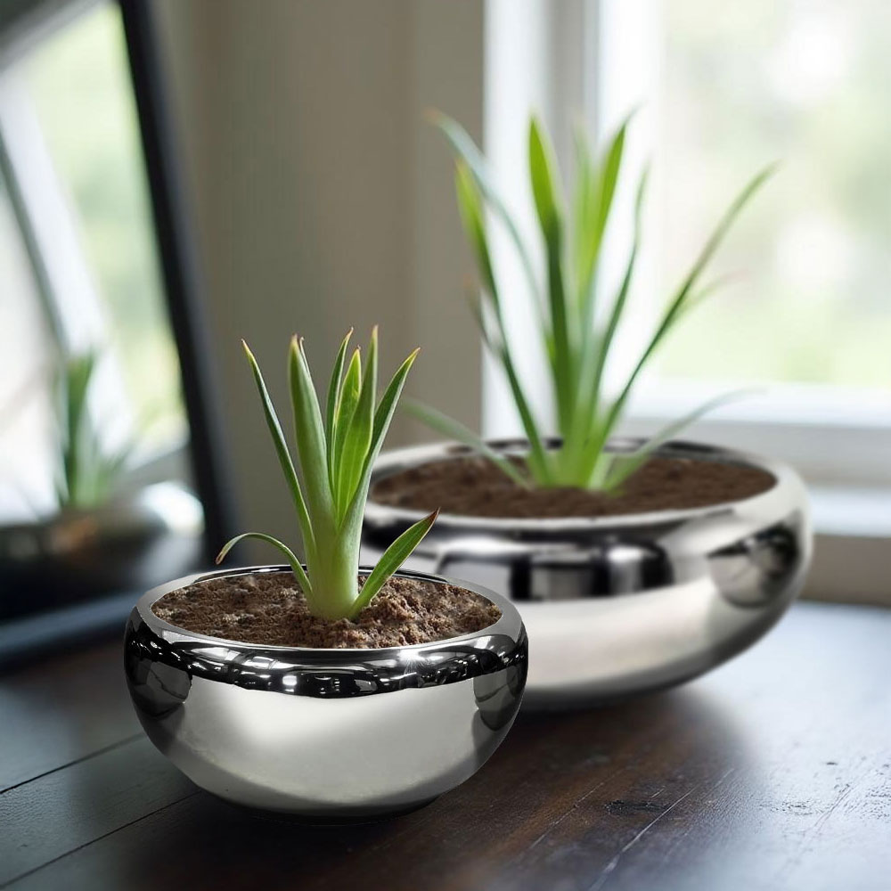 ARGENTO ΚΑΣΠΩ ΣΕΤ 3ΤΜΧ 43x43x18cm ΚΕΡΑΜΙΚΟ ΑΣΗΜΙ - Image 2