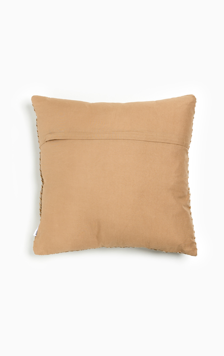 IKAN ΔΙΑΚΟΣΜΗΤΙΚΟ ΜΑΞΙΛΑΡΙ ΕΞΩΤΕΡΙΚΟΥ ΧΩΡΟΥ 45x45cm ΥΦΑΣΜΑ CARAMEL POLYESTER - Image 2