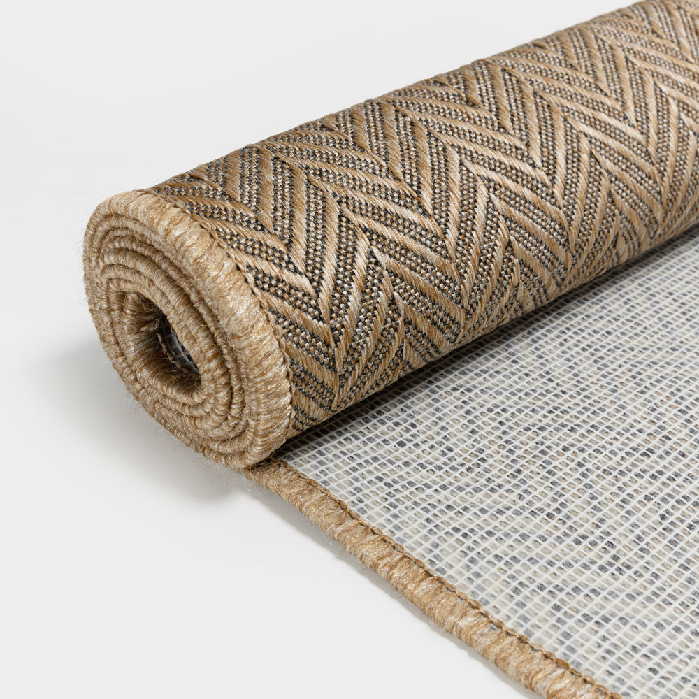 IKAN ΧΑΛΙ ΣΑΛΟΝΙΟΥ ΕΞΩΤΕΡΙΚΟΥ ΧΩΡΟΥ 200x150 PP ΜΠΕΖ ΚΑΦΕ - Image 2