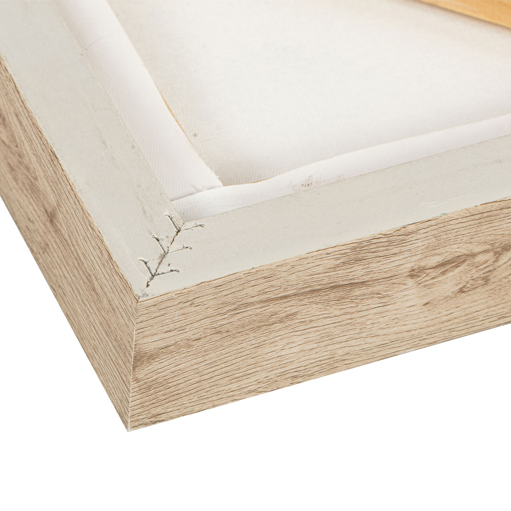 MEADOW B ΠΙΝΑΚΑΣ ΔΙΑΚΟΣΜΗΤΙΚΟΣ ΜΕ ΚΟΡΝΙΖΑ 60x80x3.2cm ΚΑΜΒΑΣ ΚΑΦΕ BEIGE ΞΥΛΟ ΦΥΣΙΚΟ - Image 4