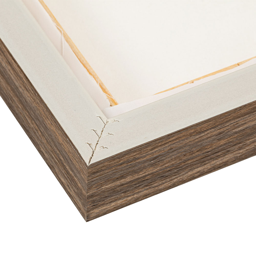 CURVA 1 ΠΙΝΑΚΑΣ ΔΙΑΚΟΣΜΗΤΙΚΟΣ ΜΕ ΚΟΡΝΙΖΑ 70x90x3.8cm ΚΑΜΒΑΣ BEIGE BEIGE ΞΥΛΟ ΦΥΣΙΚΟ - Image 4