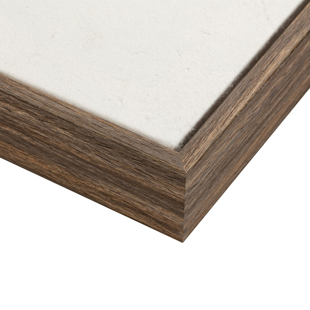 CURVA 2 ΠΙΝΑΚΑΣ ΔΙΑΚΟΣΜΗΤΙΚΟΣ ΜΕ ΚΟΡΝΙΖΑ 70x90x3.8cm ΚΑΜΒΑΣ BEIGE BEIGE ΞΥΛΟ ΦΥΣΙΚΟ - Image 2