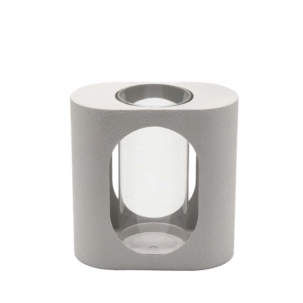 NTAF ΒΑΣΗ ΡΕΣΩ 18x10x18.3cm ΜΕΤΑΛΛΟ ΛΕΥΚΟ ΓΥΑΛΙ