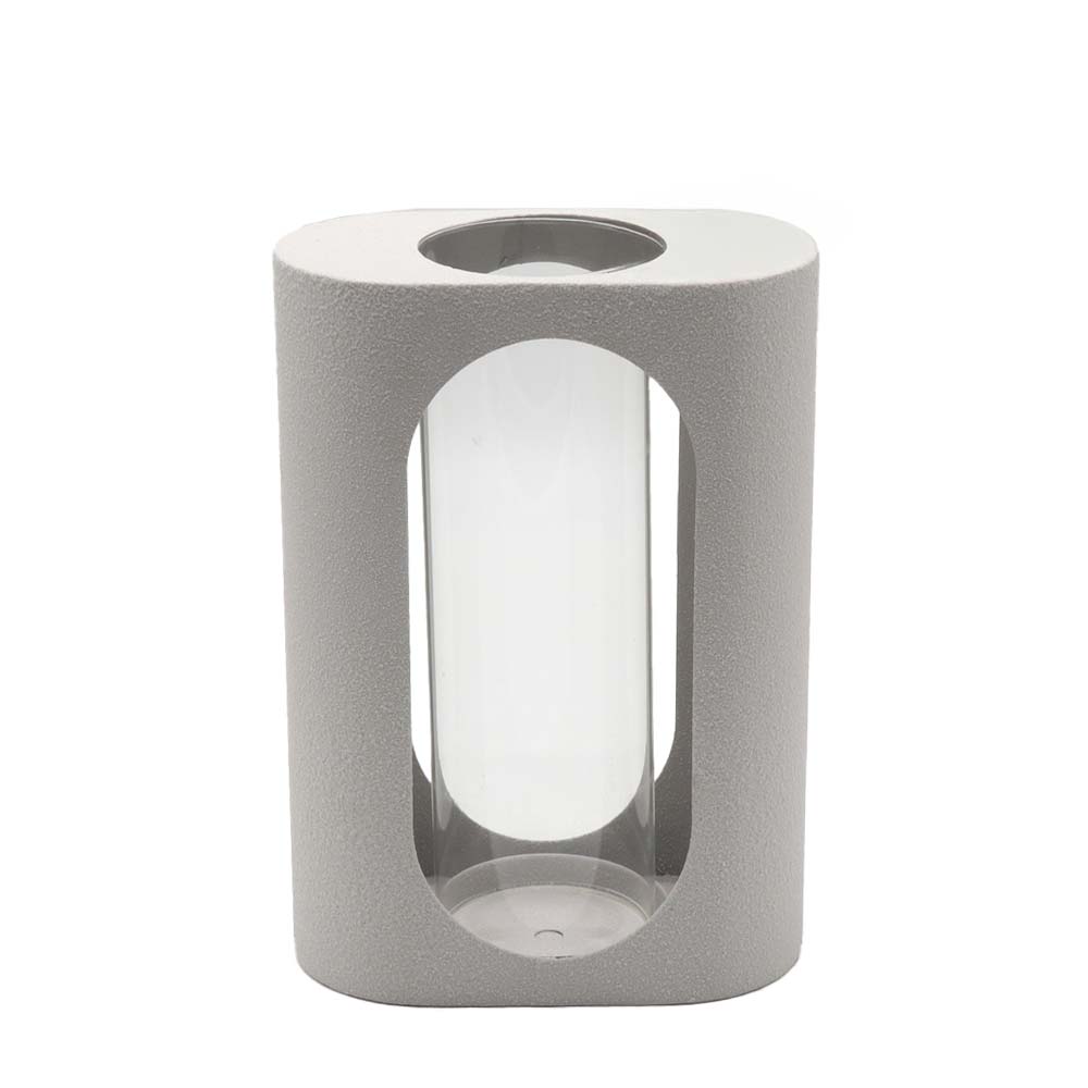 NTAF ΒΑΣΗ ΡΕΣΩ 18x10x25.3cm ΜΕΤΑΛΛΟ ΛΕΥΚΟ ΓΥΑΛΙ