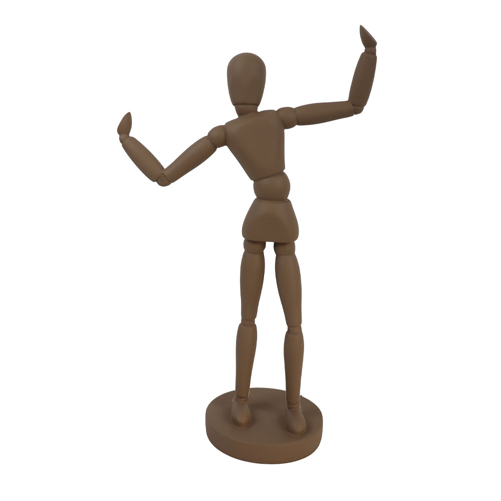 BALLO CORPO.4 ΔΙΑΚΟΣΜΗΤΙΚΟ ΣΩΜΑ 21x10.5x35 POLYRESIN ΚΑΦΕ ΣΚΟΥΡΟ