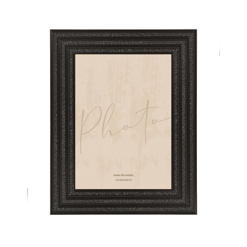 LINEA 4 ΚΟΡΝΙΖΑ 18.2x1.4x23.3cm POLYRESIN ΜΑΥΡΟ ΓΥΑΛΙ