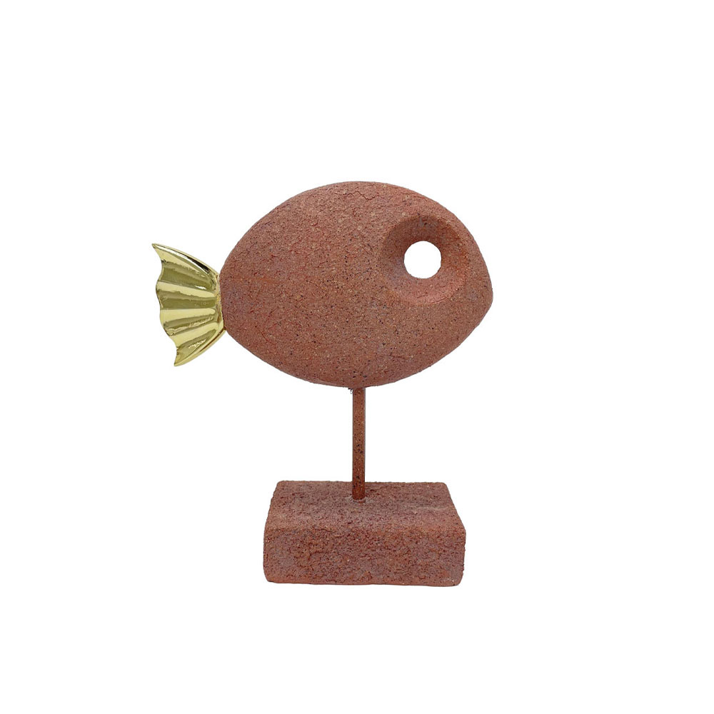 CERNIA ΔΙΑΚΟΣΜΗΤΙΚΟ ΨΑΡΙ 19.5x7x23cm POLYRESIN ΚΕΡΑΜΙΔΙ