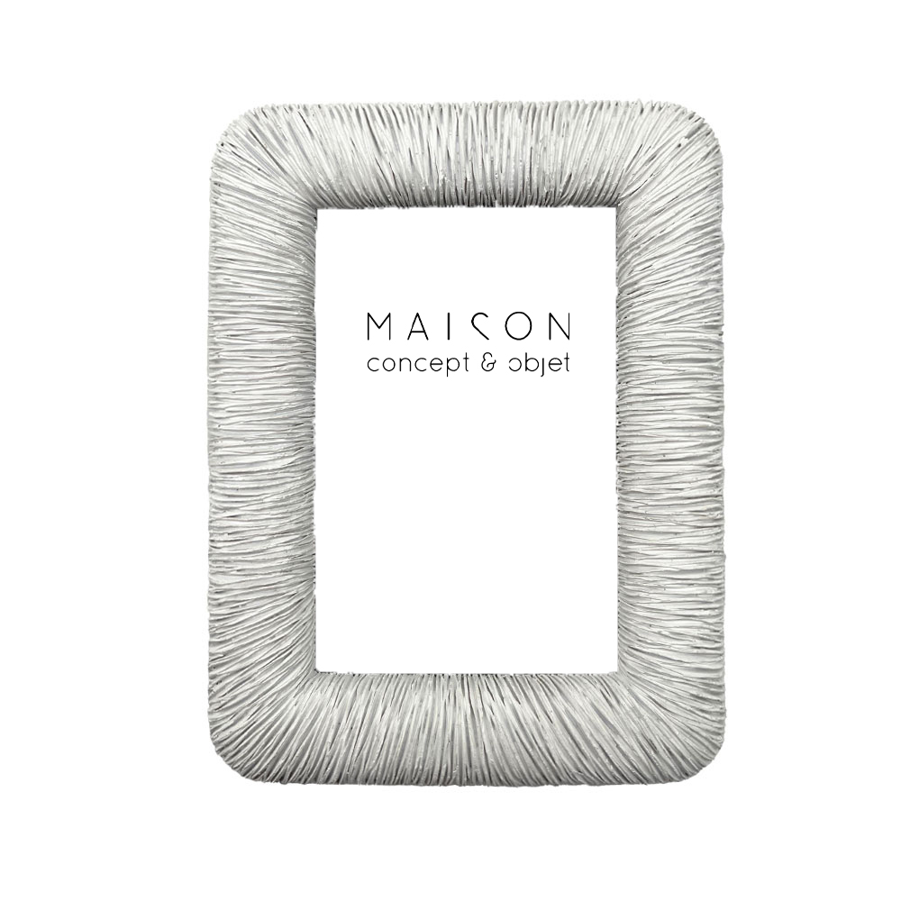 MARBRE ΚΟΡΝΙΖΑ 15x2x20cm POLYRESIN ΑΣΠΡΟ ΓΥΑΛΙ