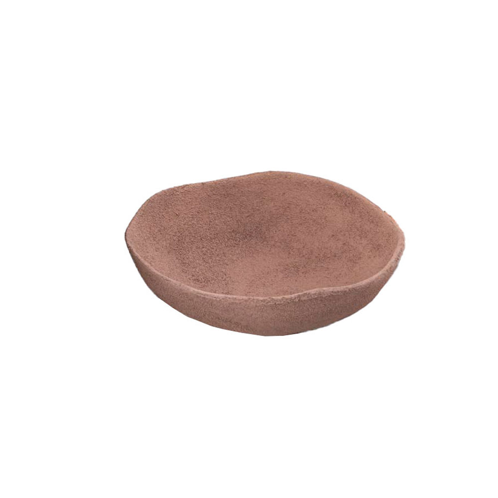 ART BOWL ΜΠΩΛ ΔΙΑΚΟΣΜΗΣΗΣ 24x24x8cm ΑΛΟΥΜΙΝΙΟ TERRACOTTA