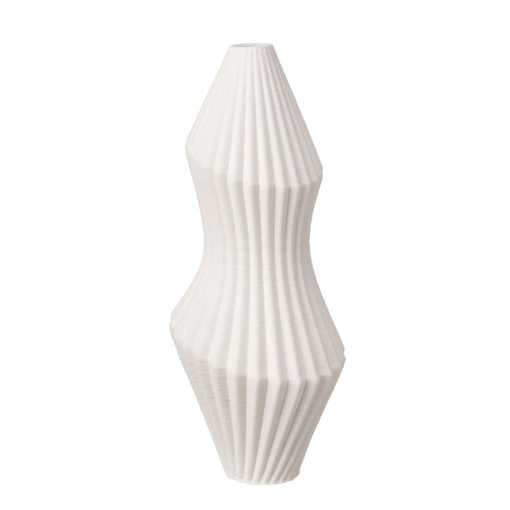 TESSELA ΒΑΖΟ 11.5x11.5x26cm ΚΕΡΑΜΙΚΟ ΛΕΥΚΟ