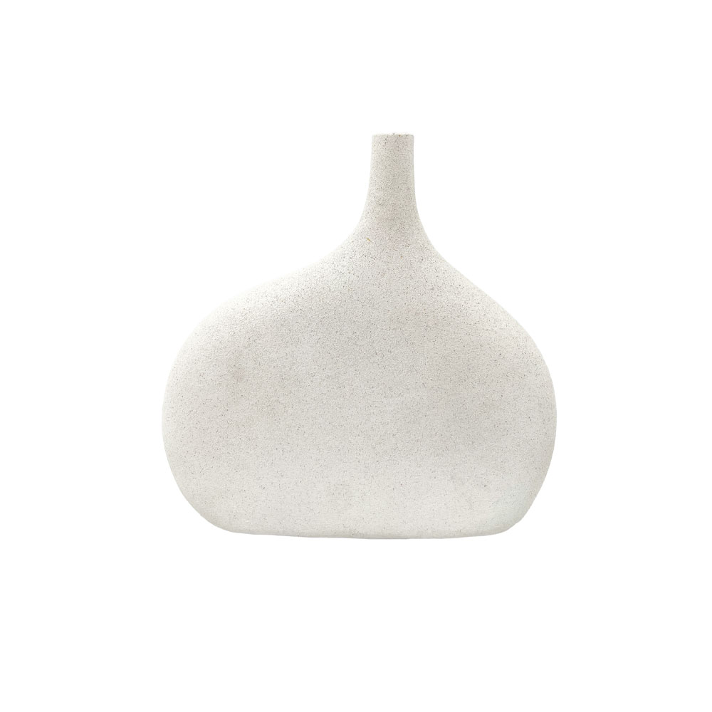 NEST L ΒΑΖΟ 26x7.8x25cm POLYRESIN ΑΣΠΡΟ