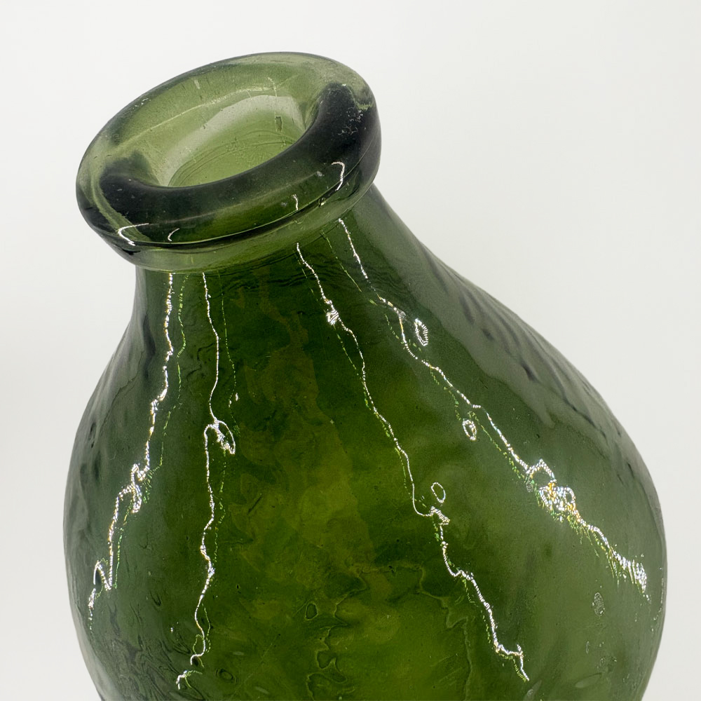 SPICE ΒΑΖΟ 22x22x35.5cm ΓΥΑΛΙ ΠΡΑΣΙΝΟ - Image 2
