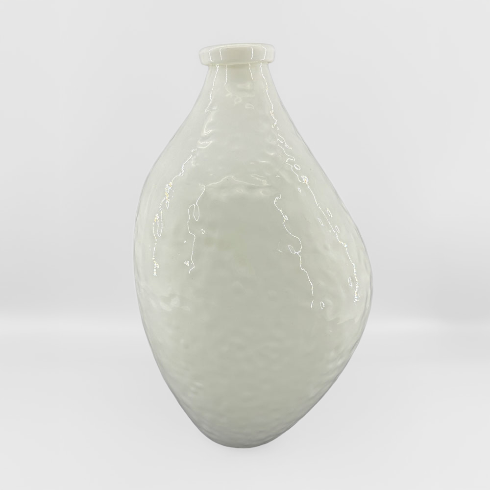SPICE ΒΑΖΟ 22x22x35.5cm ΓΥΑΛΙ ΑΣΠΡΟ - Image 3