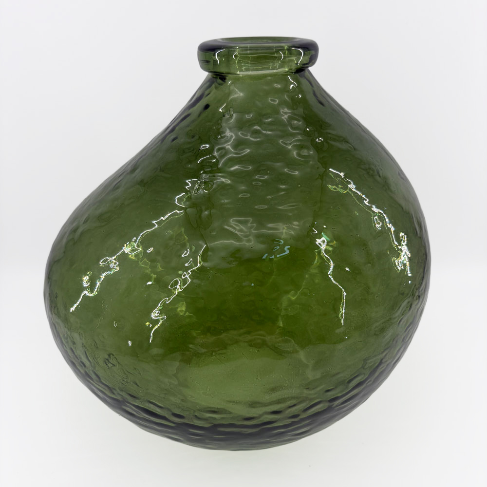 BOCAL ΒΑΖΟ 25x25x25cm ΓΥΑΛΙ ΠΡΑΣΙΝΟ - Image 3