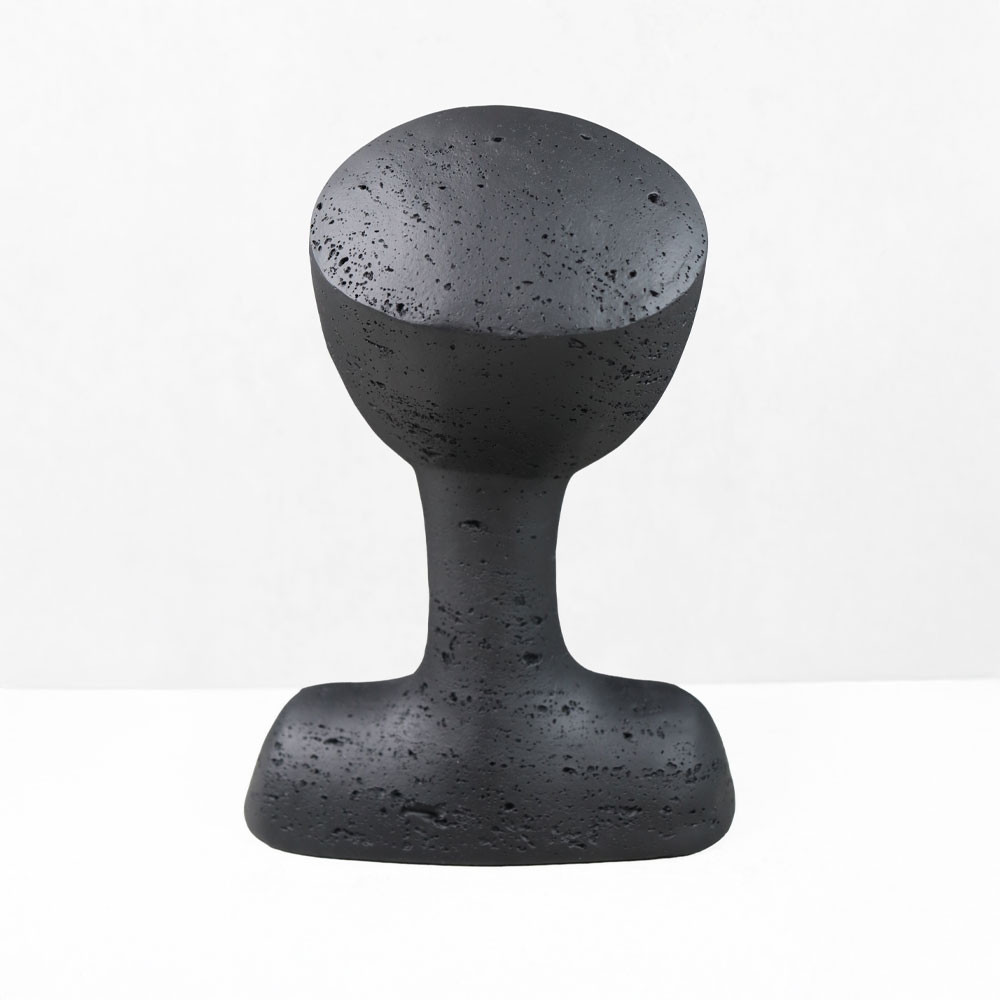 AURA II ΔΙΑΚΟΣΜΗΤΙΚΟ ΠΡΟΣΩΠΟ 19x14x26cm RESIN ΜΑΥΡΟ - Image 4