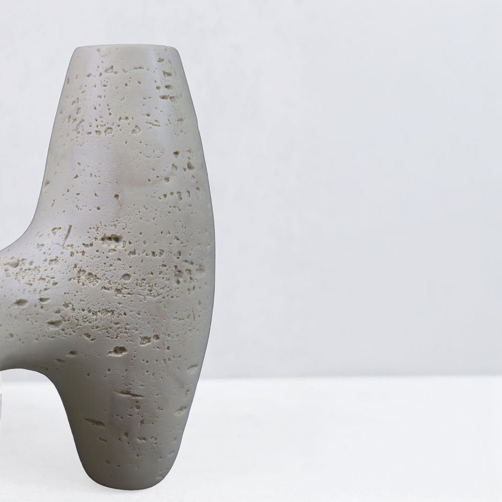 TRIPTYCH III ΚΗΡΟΠΗΓΙΟ ΔΙΑΚΟΣΜΗΤΙΚΟ 18.5x15.5x15.5cm RESIN ΜΠΕΖ - Image 3