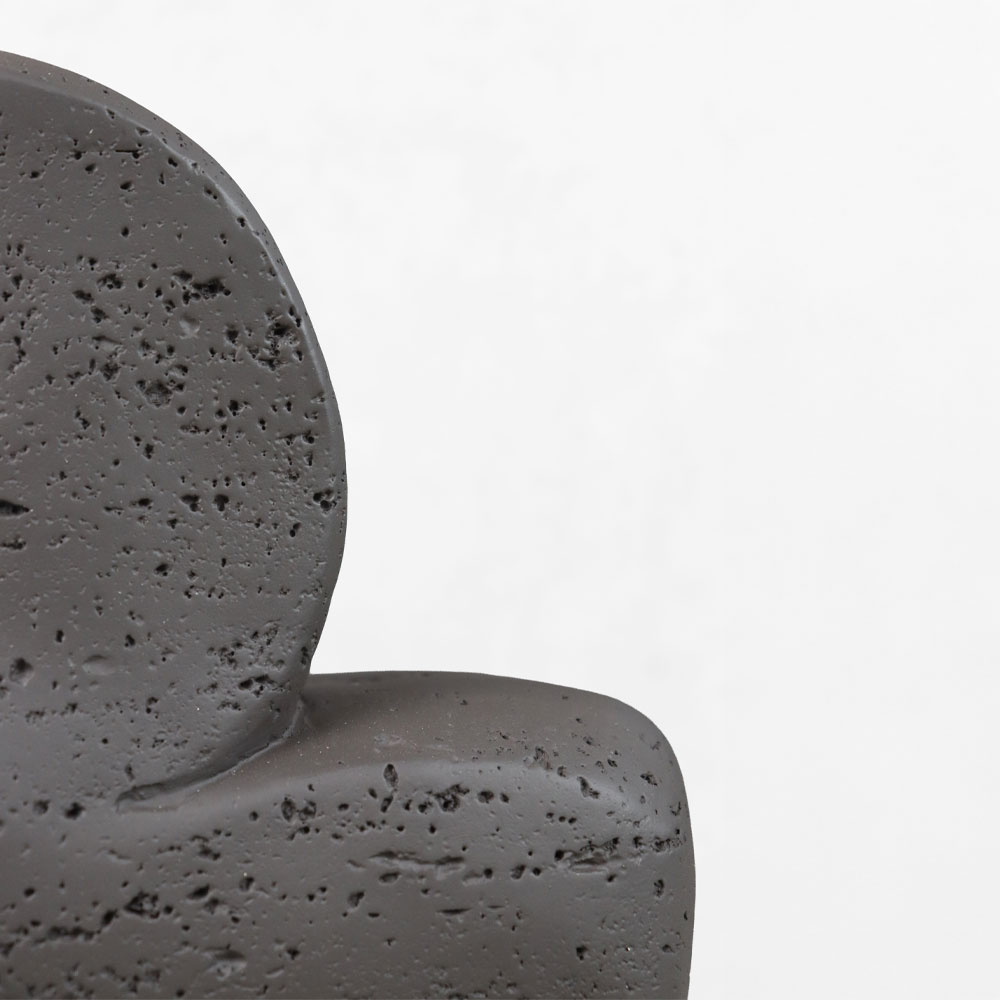 ARCHON I ΔΙΑΚΟΣΜΗΤΙΚΟ ΑΛΟΓΟ 17x7.5x22cm RESIN ΚΑΦΕ ΣΚΟΥΡΟ - Image 4
