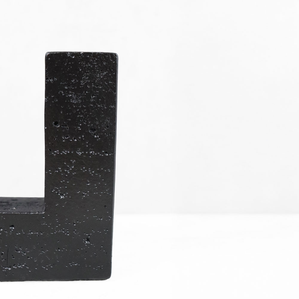 FLUX II ΚΗΡΟΠΗΓΙΟ ΔΙΑΚΟΣΜΗΤΙΚΟ 12x4x16cm RESIN ΜΑΥΡΟ - Image 4