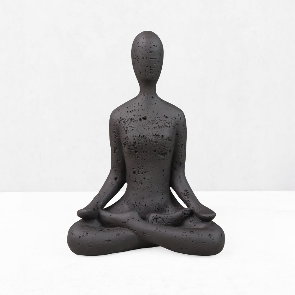 MORPH I ΔΙΑΚΟΣΜΗΤΙΚΟ ΣΩΜΑ 13x7.5x17.5cm RESIN ΚΑΦΕ ΣΚΟΥΡΟ