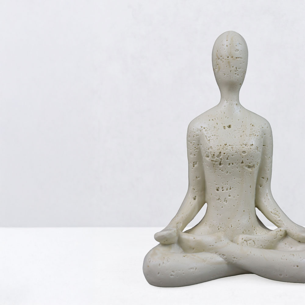 MORPH III ΔΙΑΚΟΣΜΗΤΙΚΟ ΣΩΜΑ 13x7.5x17.5cm RESIN ΜΠΕΖ - Image 2