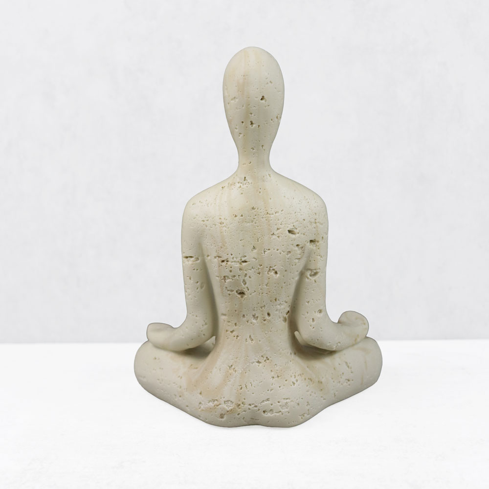 MORPH III ΔΙΑΚΟΣΜΗΤΙΚΟ ΣΩΜΑ 13x7.5x17.5cm RESIN ΜΠΕΖ - Image 4
