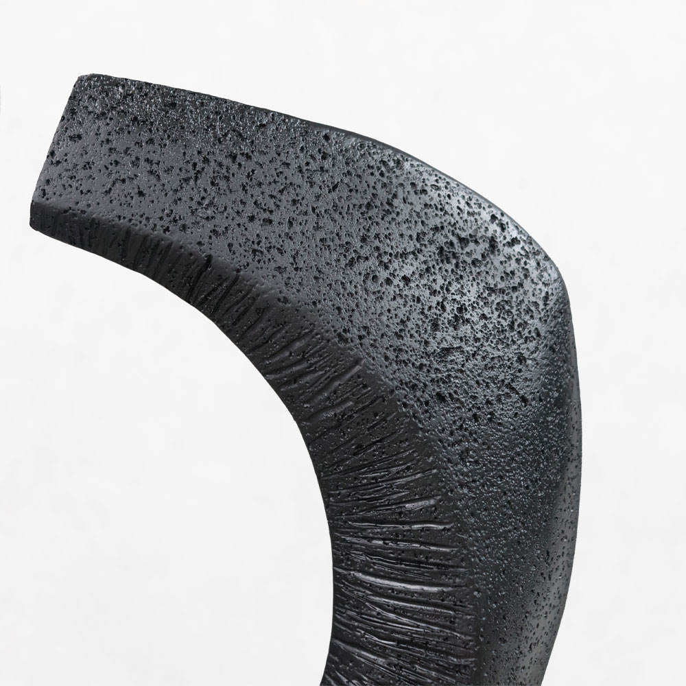 PULSE II ΔΙΑΚΟΣΜΗΤΙΚΟ 18.5x8.5x30cm RESIN ΜΑΥΡΟ - Image 2