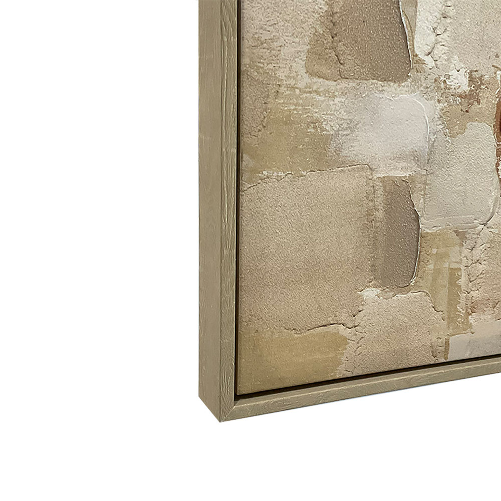 THALEA II ΠΙΝΑΚΑΣ ΔΙΑΚΟΣΜΗΤΙΚΟΣ ΜΕ ΚΟΡΝΙΖΑ 82.6x4.3x122.6cm ΚΑΜΒΑΣ ΠΟΛΥΧΡΩΜΟ PS - Image 3