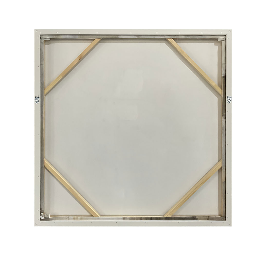 NYRA ΠΙΝΑΚΑΣ ΔΙΑΚΟΣΜΗΤΙΚΟΣ ΜΕ ΚΟΡΝΙΖΑ 82.6x4.3x82.6cm ΚΑΜΒΑΣ ΠΟΛΥΧΡΩΜΟ PS - Image 5