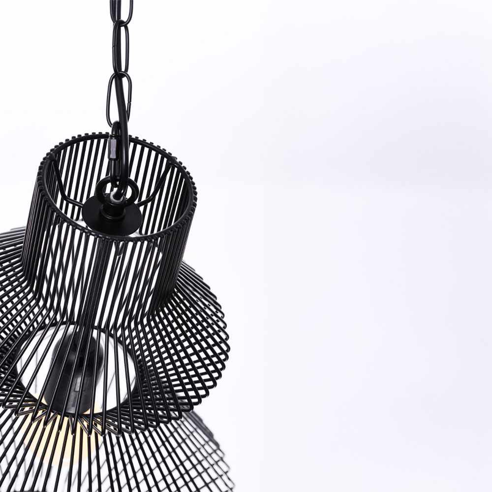 STEEL ΦΩΤΙΣΤΙΚΟ ΟΡΟΦΗΣ 28x40.5cm ΣΙΔΕΡΟ ΜΑΥΡΟ - Image 3