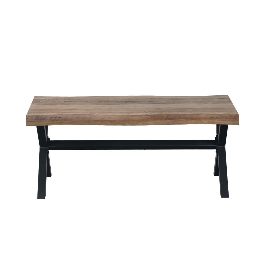 BRICK COFFEE TABLE ΚΑΡΥΔΙ ΜΑΥΡΟ 110x60x45 - Image 2