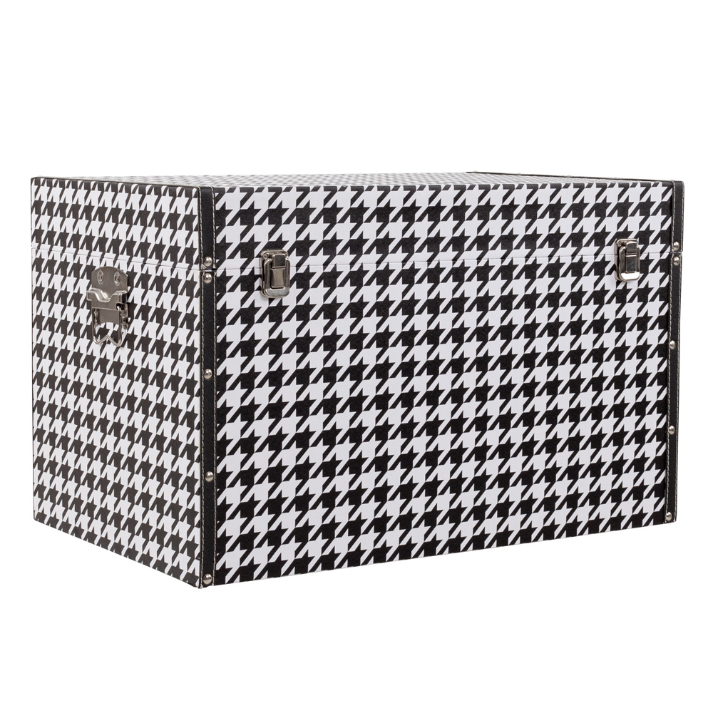 FERRE ΜΠΑΟΥΛΑ SET 4ΤΕΜ ΜΑΥΡΟ ΛΕΥΚΟ 64x40x40 - Image 3