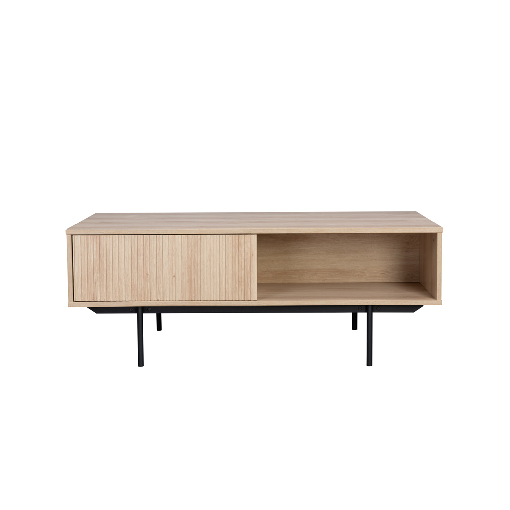 RIGOTE COFFEE TABLE 1ΣΥΡΤΑΡΙ SONOMA ΜΑΥΡΟ 120x59x45 - Image 3