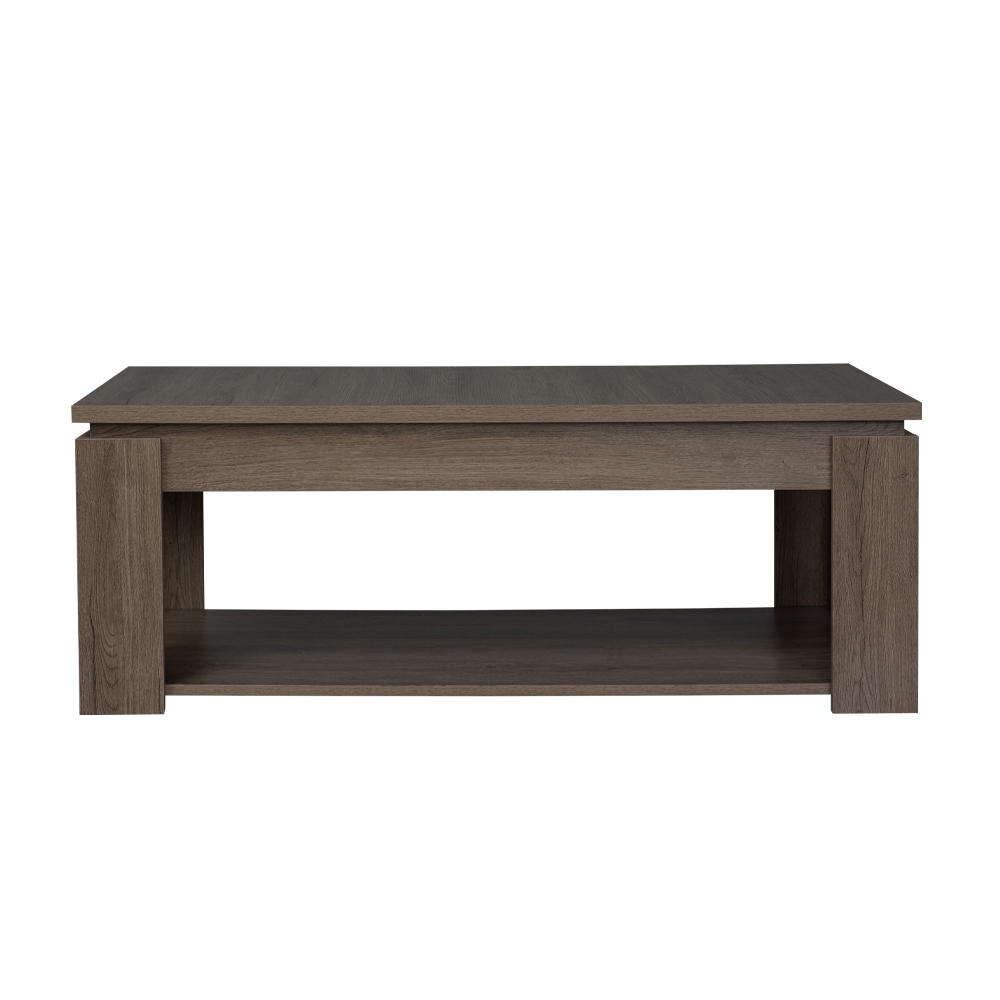 NEO COFFEE TABLE OAK ΣΚΟΥΡΟ 120x60x45 - Image 2