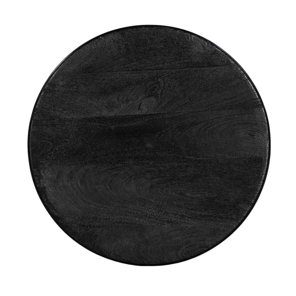 JAMBI SIDE TABLE ΜΑΥΡΟ 45x45x50 - Image 3