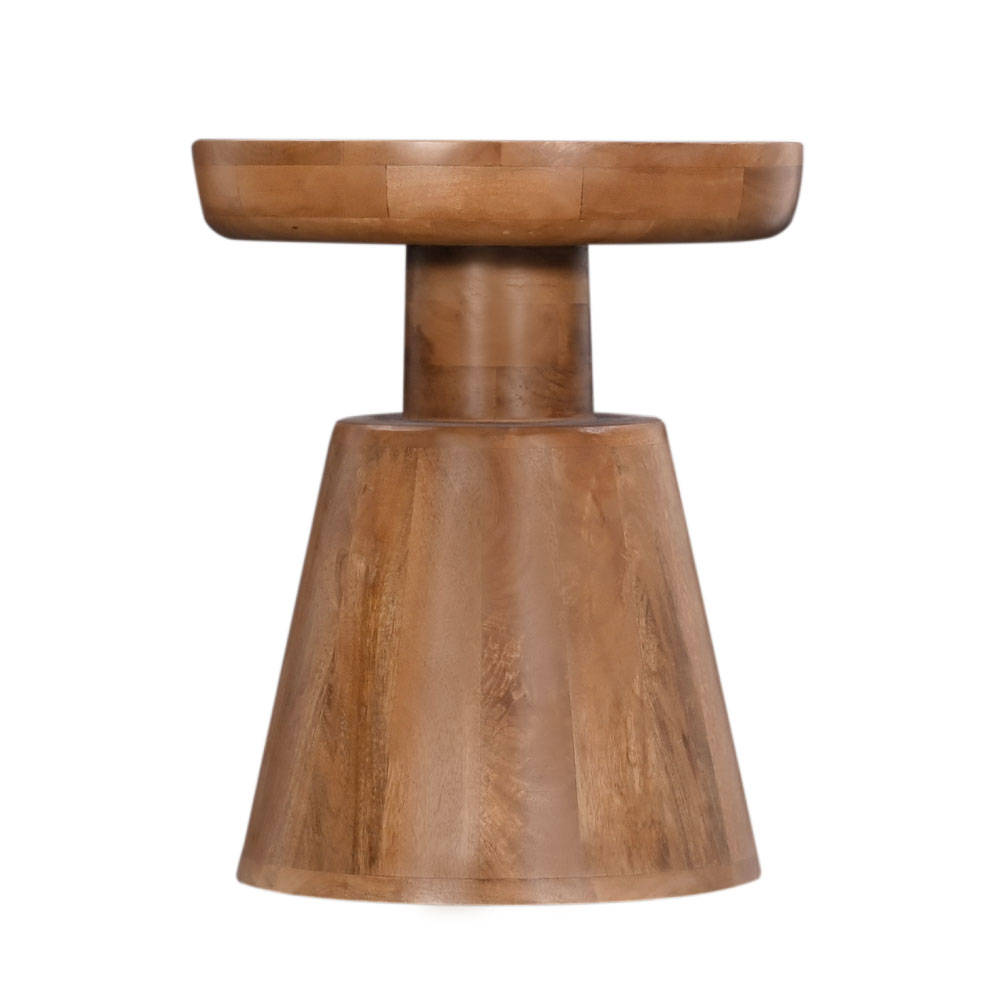 ROOK SIDE TABLE ΦΥΣΙΚΟ 38x38x46 - Image 2