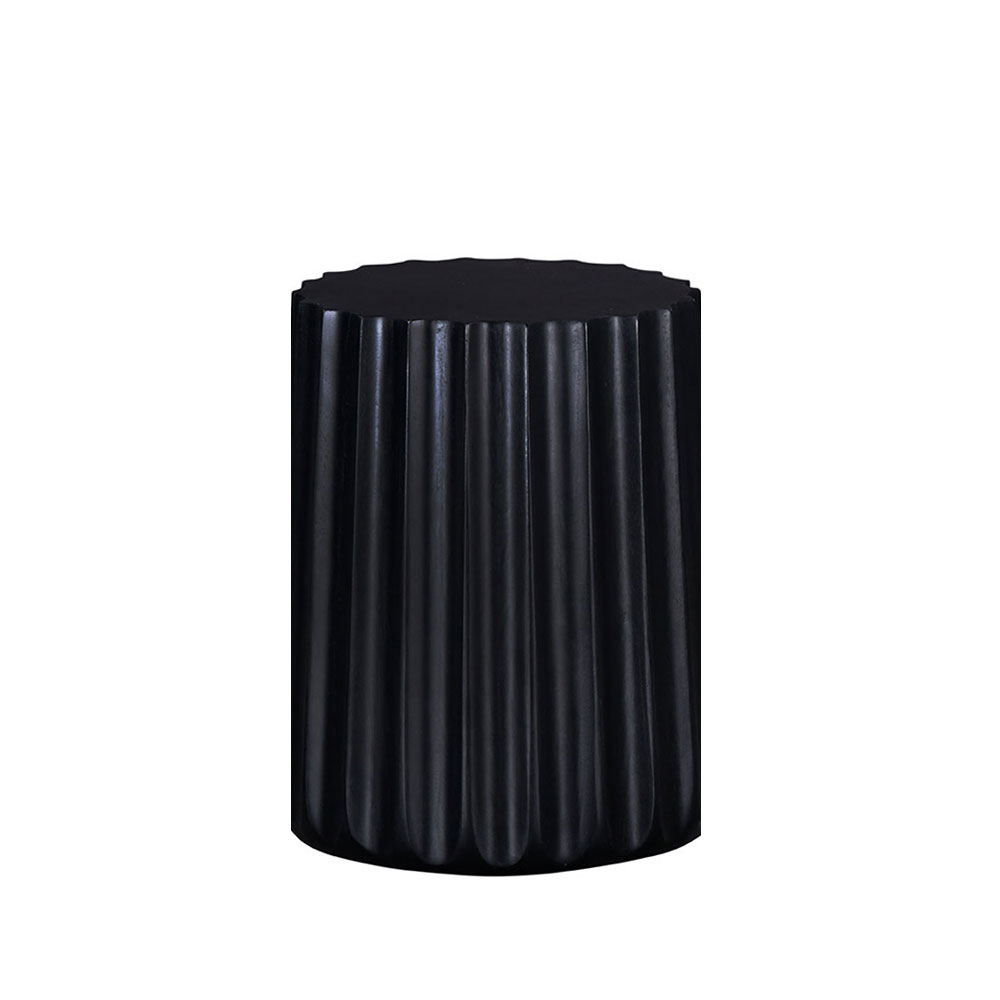 ROMAN SIDE TABLE ΜΑΥΡΟ 36x36x49 - Image 5