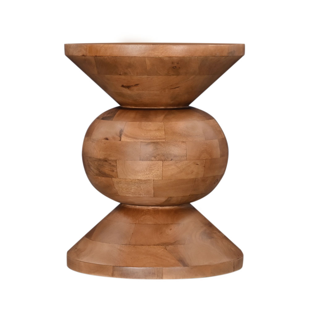 PEARL SIDE TABLE ΦΥΣΙΚΟ 40x40x52 - Image 2