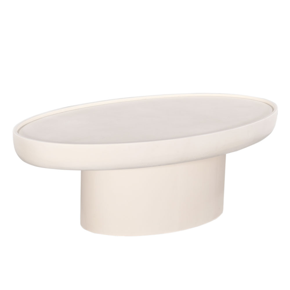 OVO COFFEE TABLE CREAM 120x65x39