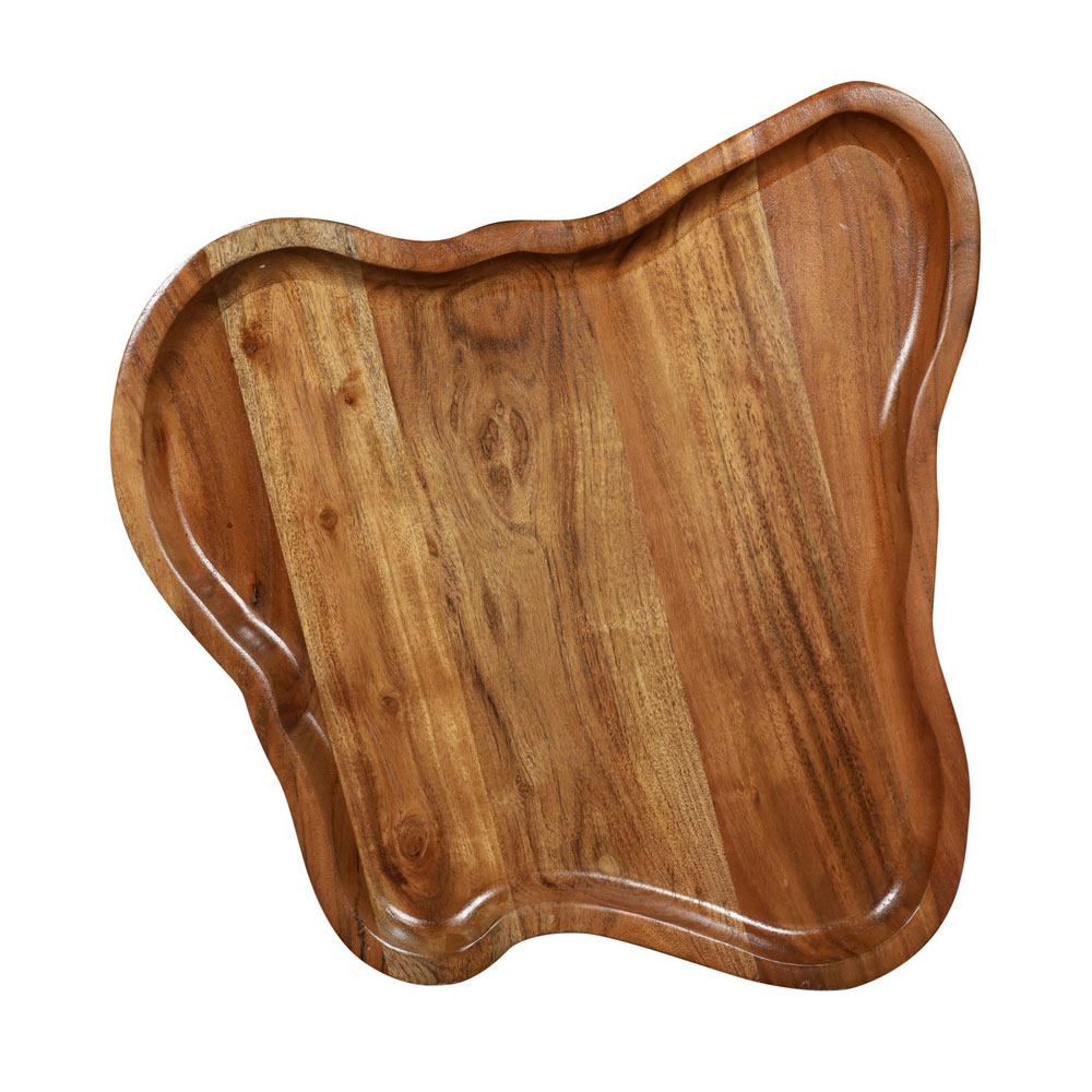 FLOW SIDE TABLE ΦΥΣΙΚΟ ΜΑΥΡΟ 60x56x51 - Image 2