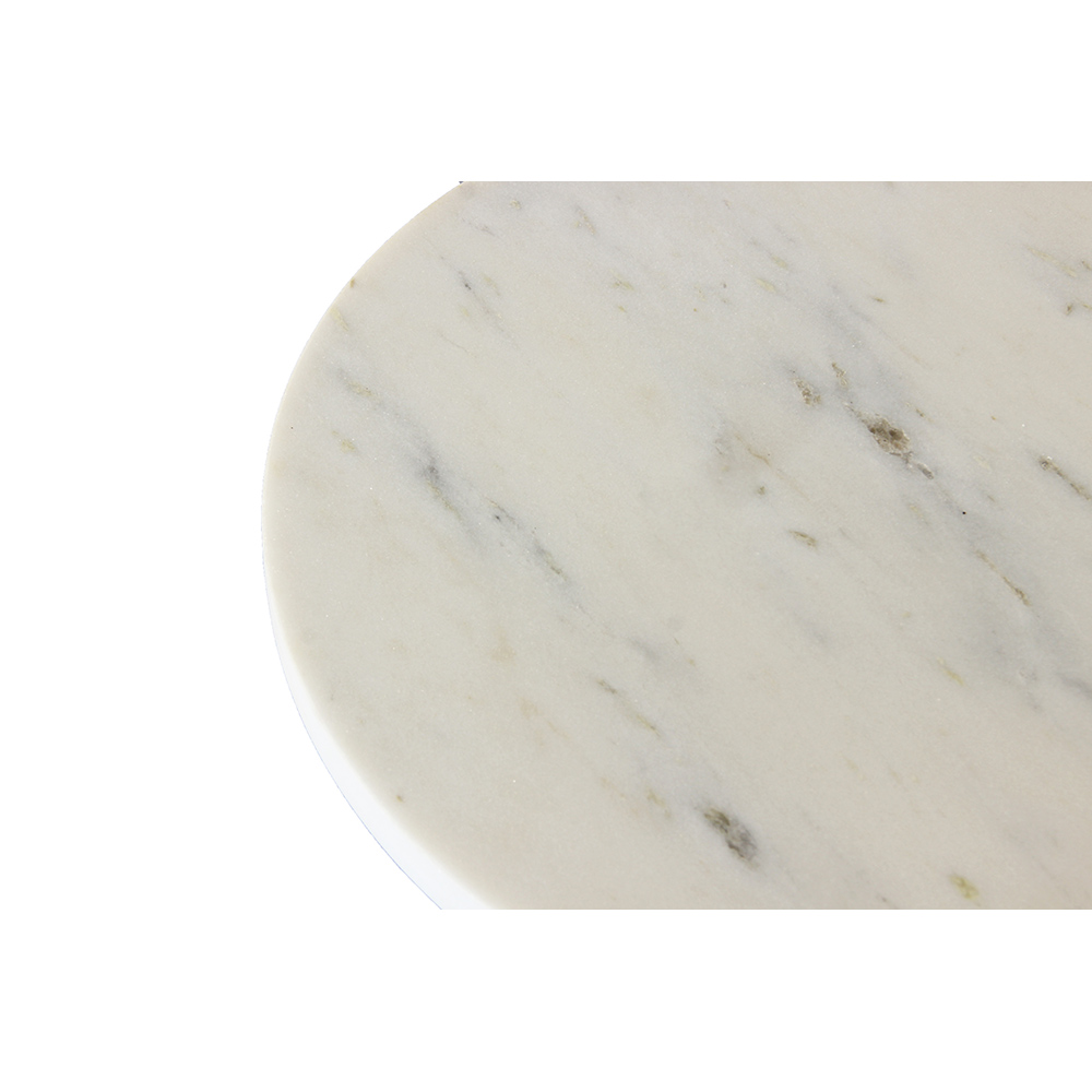 SAVOA SIDE TABLE ΛΕΥΚΟ ΚΑΡΥΔΙ 45x45x45 - Image 4