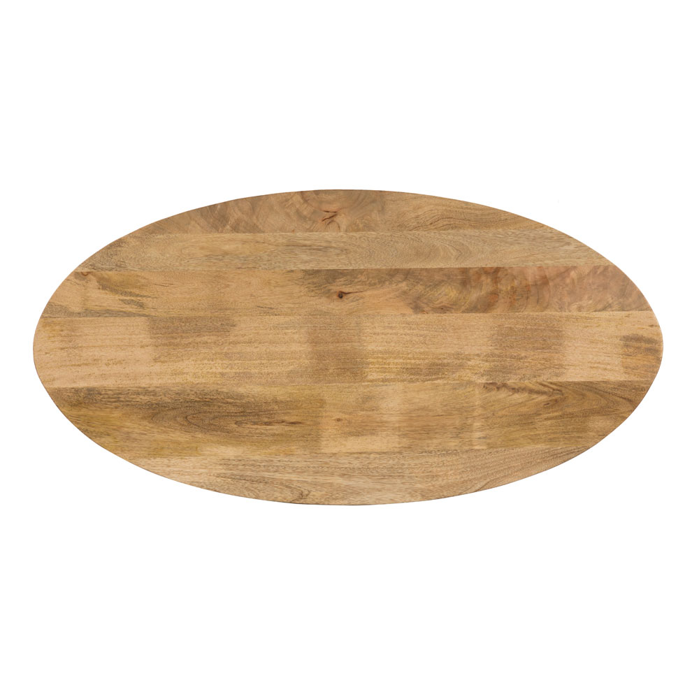 SKORPIO COFFEE TABLE ΚΑΡΥΔΙ ΜΑΥΡΟ 120x60x45 - Image 2