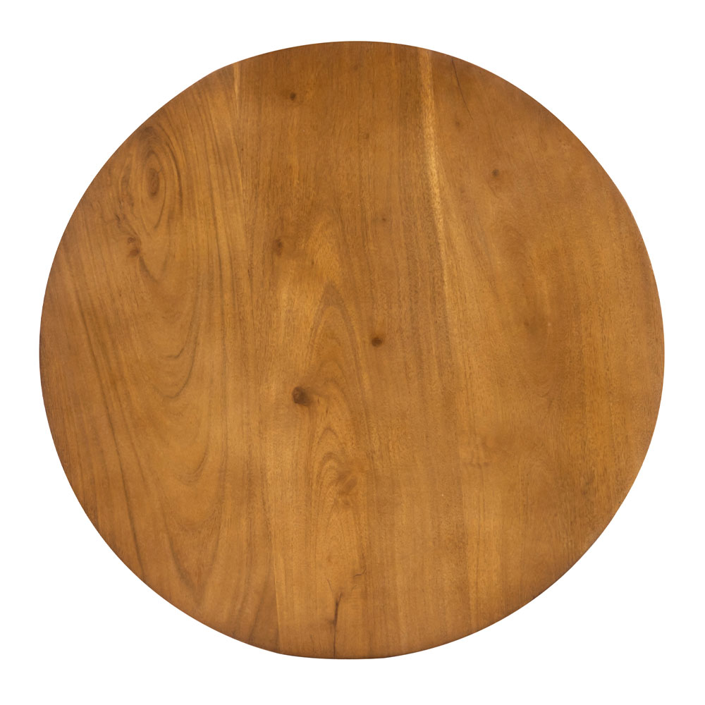 TORRE SIDE TABLE ΚΑΡΥΔΙ 45x45x50 - Image 2