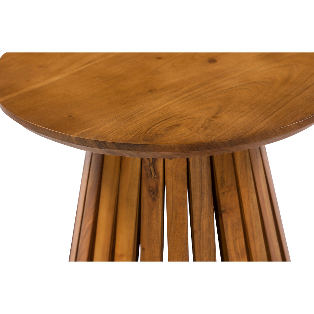 TORRE SIDE TABLE ΚΑΡΥΔΙ 45x45x50 - Image 3