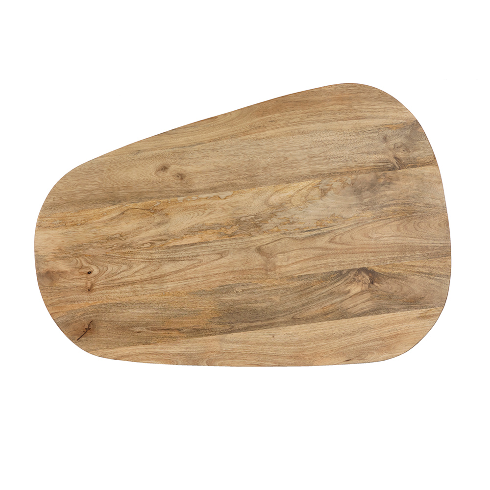 LEVEL COFFEE TABLE ΦΥΣΙΚΟ ΜΑΥΡΟ 95x65x48 - Image 3