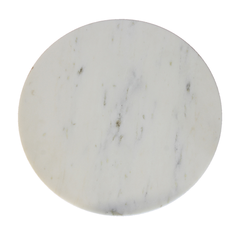 SAVOA SIDE TABLE ΛΕΥΚΟ ΚΑΡΥΔΙ 60x60x45 - Image 2